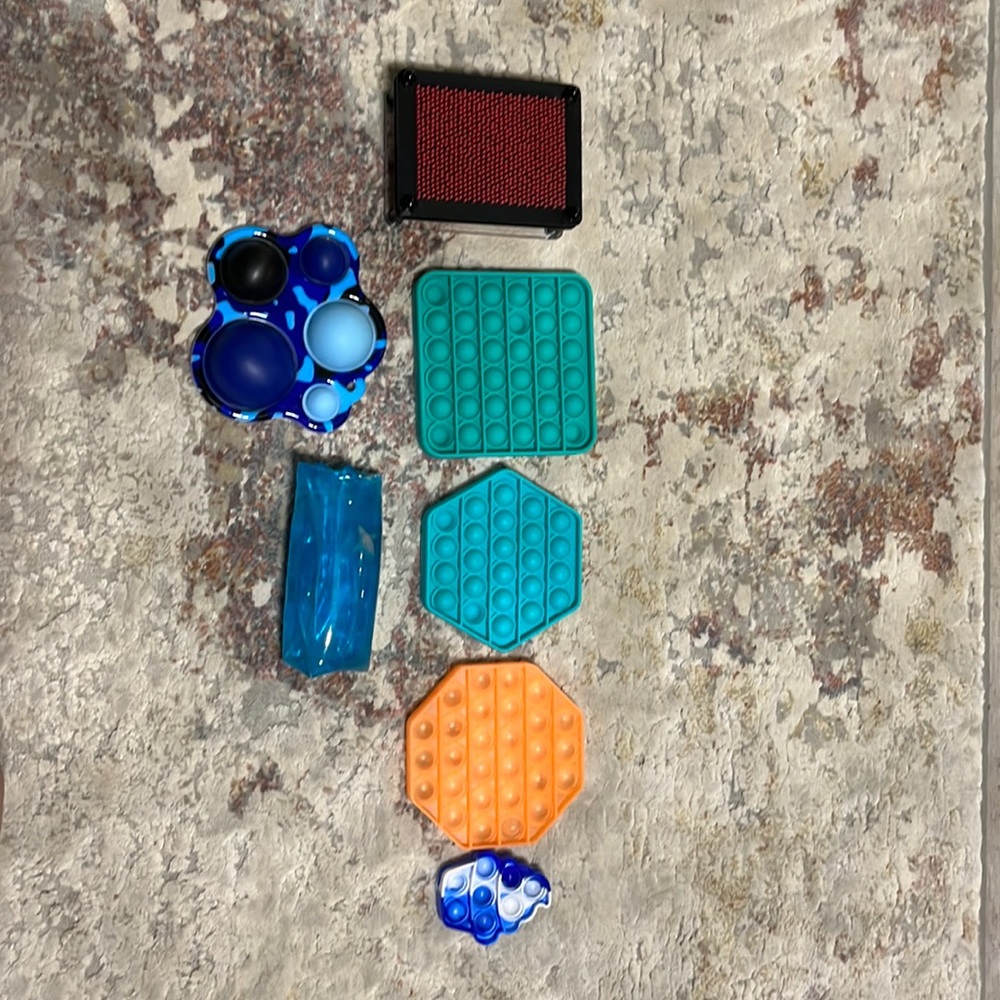 Awesome fidget toys lasted me a few years great to occupy your kids